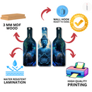 Tranquil Blue Buddha Wall Hanging