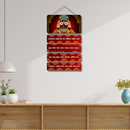 Kadachit Kalindi Tata Vipina-Sangita Karo Wooden Wall Hanging