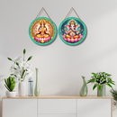Lakshmi Ganesh Prosperity Wall Hanging