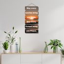 Sunrise & Sunset Inspirational Wall Hanging