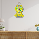 Radha Naam Spiritual Wall Hanging