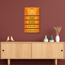 Namo Arihantana Wooden Wall Hanging