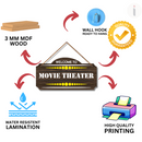 Welcome to Movie Theater Wall Hanging