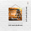 Explore, Dream & Discover – Space Adventure Wall Hanging