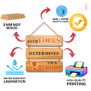 Your Focus Determines Your Reality Wall Hanging