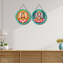 Lakshmi Ganesh Prosperity Wall Hanging