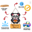 Hungry Panda – Fun Foodie Wall Hanging