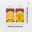 Shree Ganesh Blessings Wall Hanging