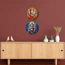 Ganapati Bappa Morya Wooden Wall Hanging