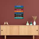 Health Habit Wall Hanging