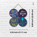 Dream, Believe & Achieve – Motivational Wall Hanging