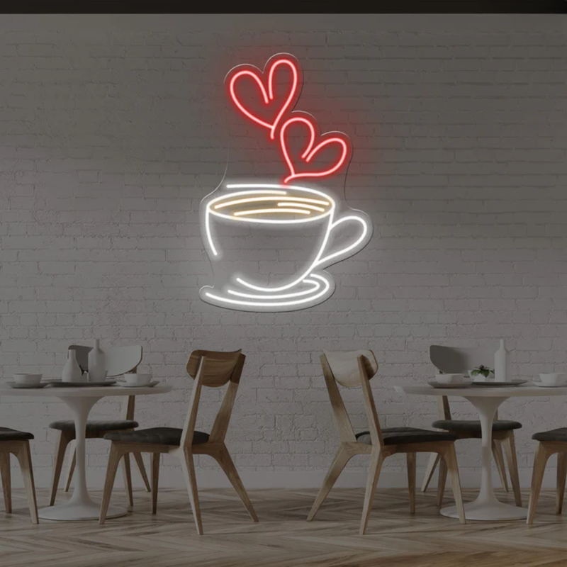Coffee Love Neon Sign