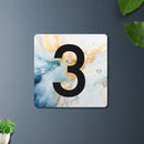 Futura (Resin Art) - Contemporary House Number/Name Sign - ICraft asia