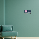 Lotus Spiritual Wooden Key Holder