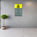 Shiva Panchakshara Mantra Wall Hanging - ICraft asia