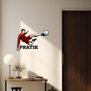 Football Fanatic - Kids' Room Door Sign