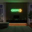Crypto Neon Sign