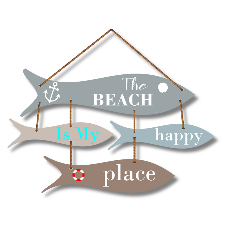 "The Beach" Wall Hanging