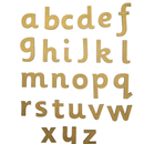 Alphabet Cut Outs Upper Case & Lower Case - ICraft asia