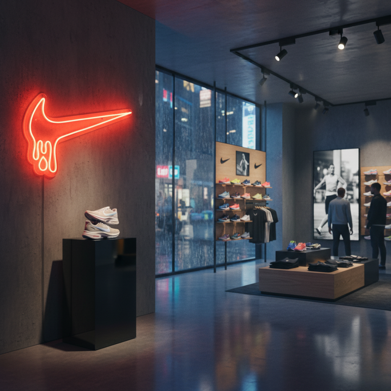 Nike Drip Neon Light Sign