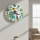 Tropical Bird Artistic Wall Clock