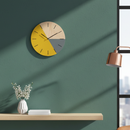 Aura Birch Clock - Sunny Yellow