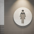 Ladies Restroom Sign