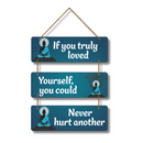 "The Root of Peace is Self-Love" Wall Hanging - ICraft asia