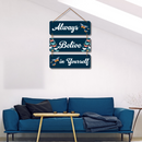 “Always Believe in Yourself” Inspirational Butterfly Wall Hanging - ICraft asia