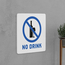 No Drink Sign