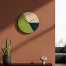 Aura Birch Clock - Refreshing Green