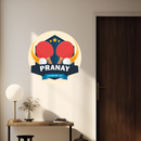 Table Tennis Champ - Kids' Room Door Sign