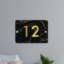 Golden Portoro - Contemporary House Number/Name Sign - ICraft asia