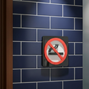 No Smoking - Layered 3D Prohibition Sign