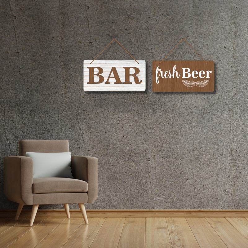 Bar Fresh Beer Wall Hanging