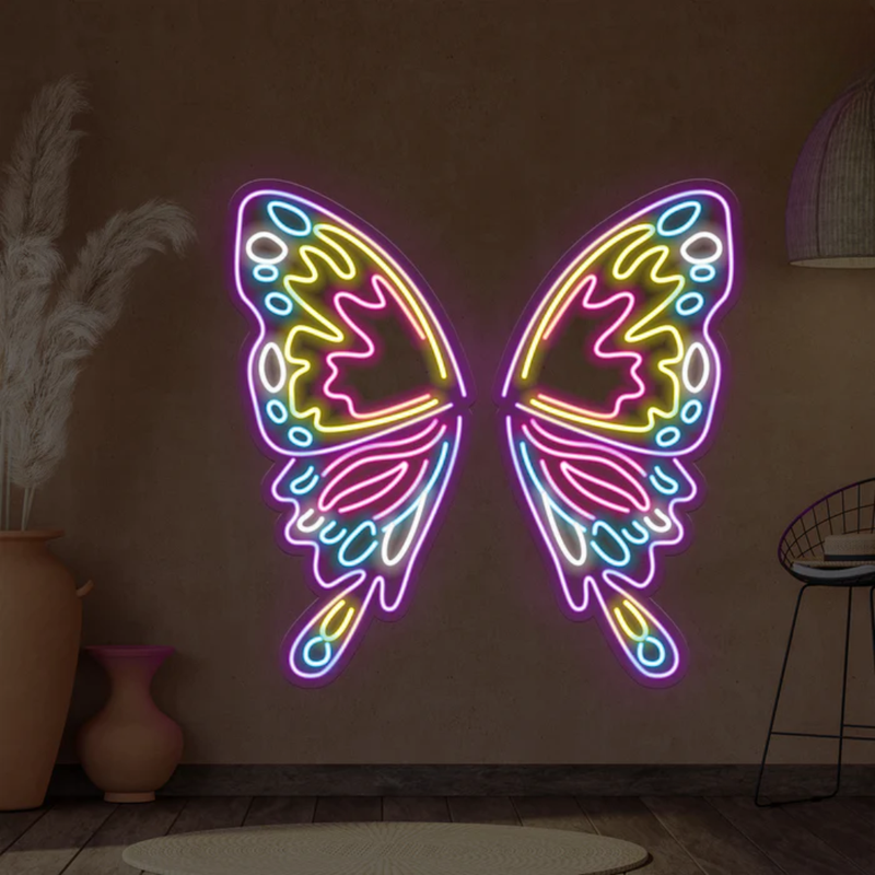 Lumi Butterfly Wings Neon Sign