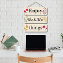 "Enjoy the Little Things" Wall Hanging - ICraft asia