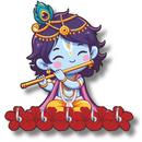 Baby Krishna Wooden Key Holder - ICraft asia