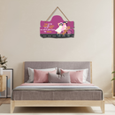 "Cute Si Teri Smile" Wooden Wall Hanging - ICraft asia