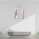 Inspirational Wooden Hanging – Mindful Life Quotes - ICraft asia