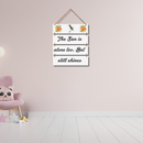 “The Sun Still Shines” – Uplifting Motivational Wall Hanging - ICraft asia