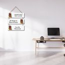 “Faith in His Plan” Christian Scripture Wall Hanging - ICraft asia