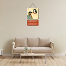 Romantic Hindi Shayari Wooden Wall Hanging – Thoughtful Love Expression - ICraft asia