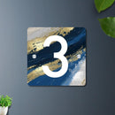 Futura (Modern Abstract) - Contemporary House Number/Name Sign - ICraft asia