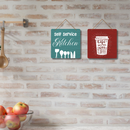 "Self Service Kitchen Coffee" wall hanging