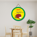 "An Apple a Day Keeps the Doctor Away" wall hanging - ICraft asia