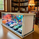 Graffiti LED Street Car Diorama 🎨💡🏎️