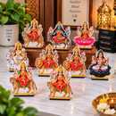 9 Navdurga Premium MDF Standee Set