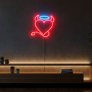 Angel Devil Neon Light