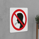 No Spitting Sign
